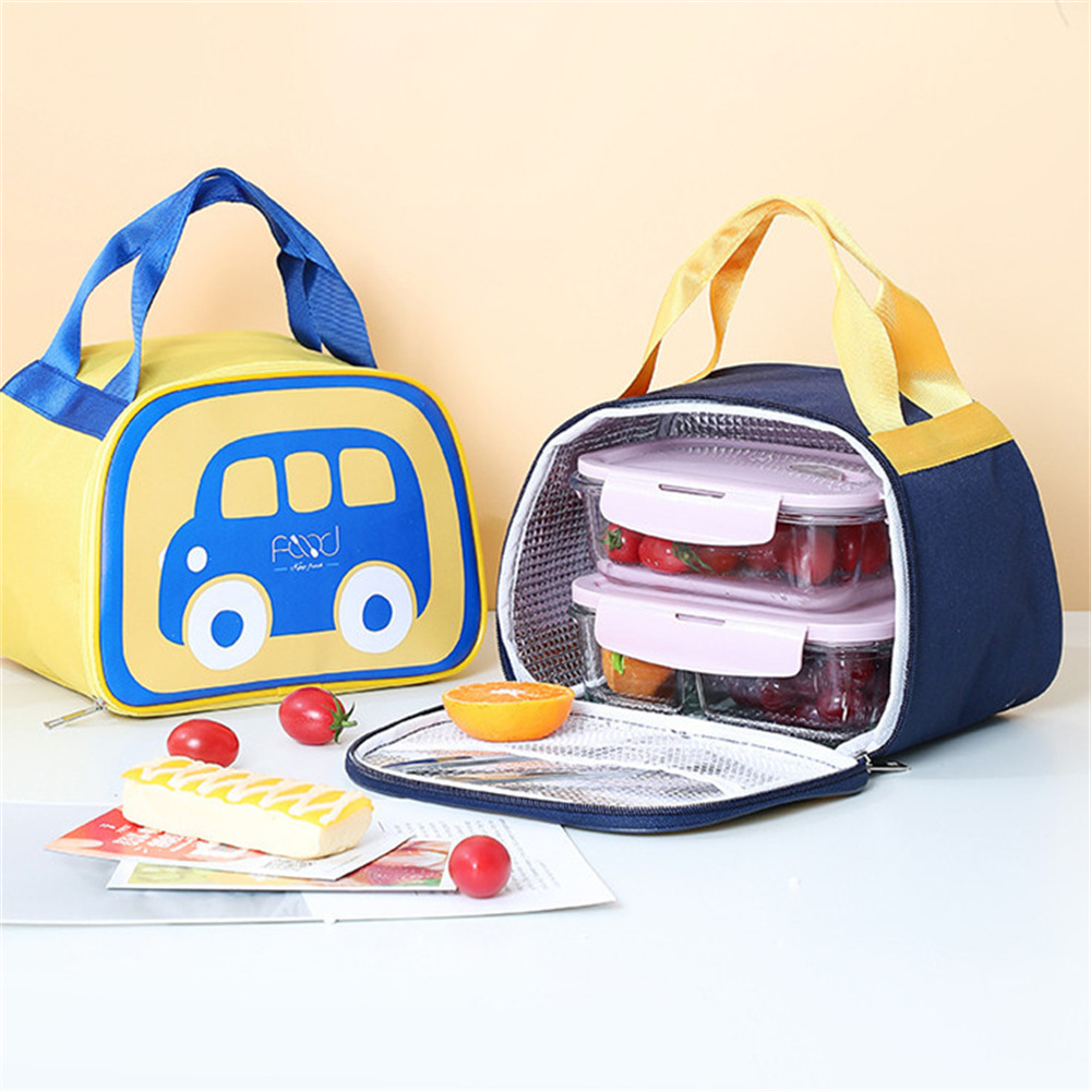 Tote Bag Sublimation - Tragbare isolierte thermische Picknick Lebensmittel Lunch