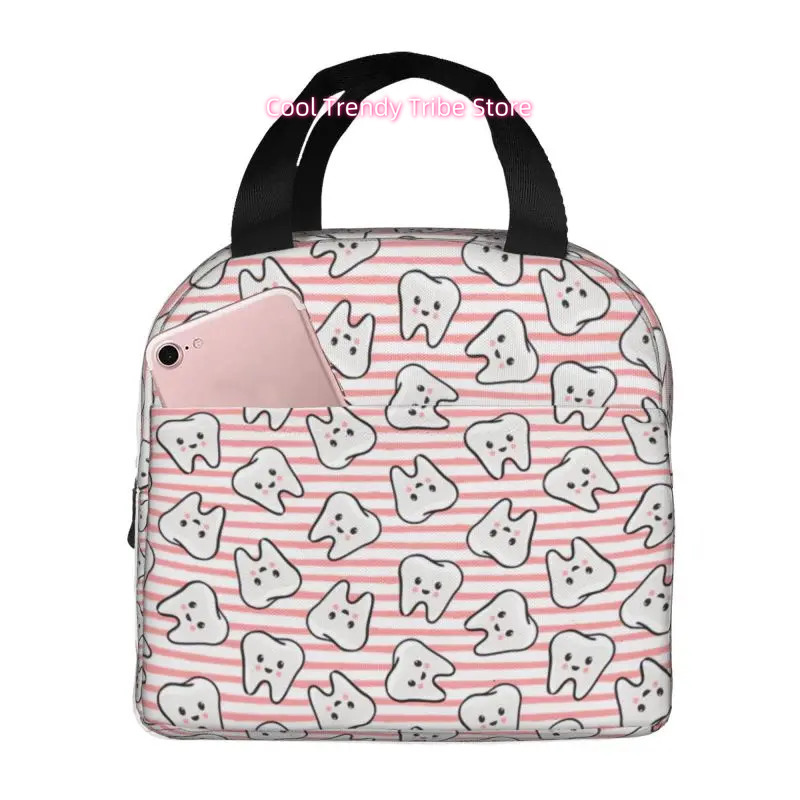 Tote Bag Sublimation - Thermoisolierte Lunch-Tasche für Zahnärzte & Zahnmedizinisches