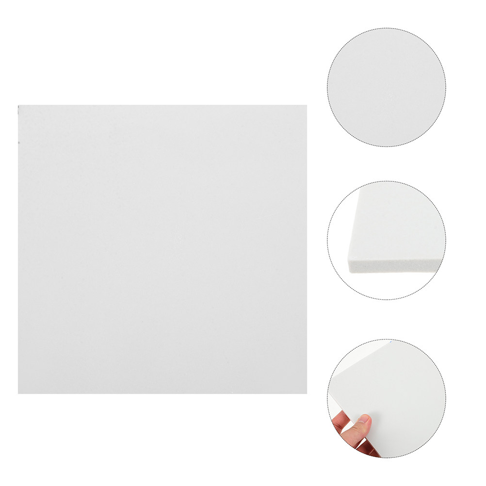 Ceramic Tile Blank - Quadratische Keramikfliesen für DIY-Bastelprojekte, weiße Fliesen,