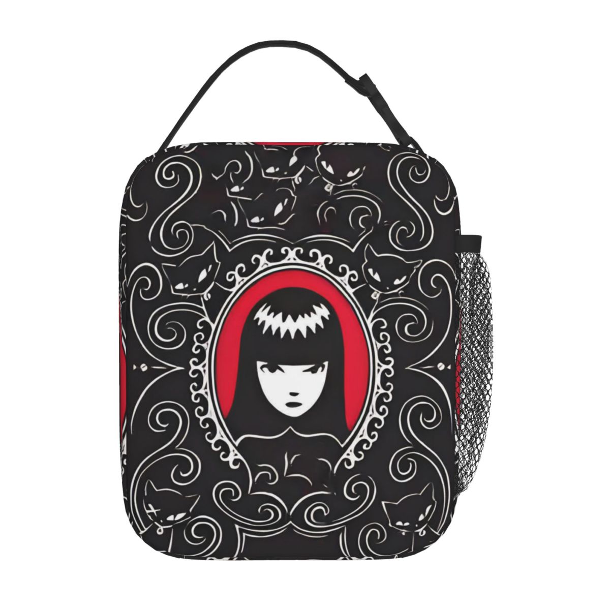 Tote Bag Sublimation - E-Emily The Strange Lustiger Druck, isolierte