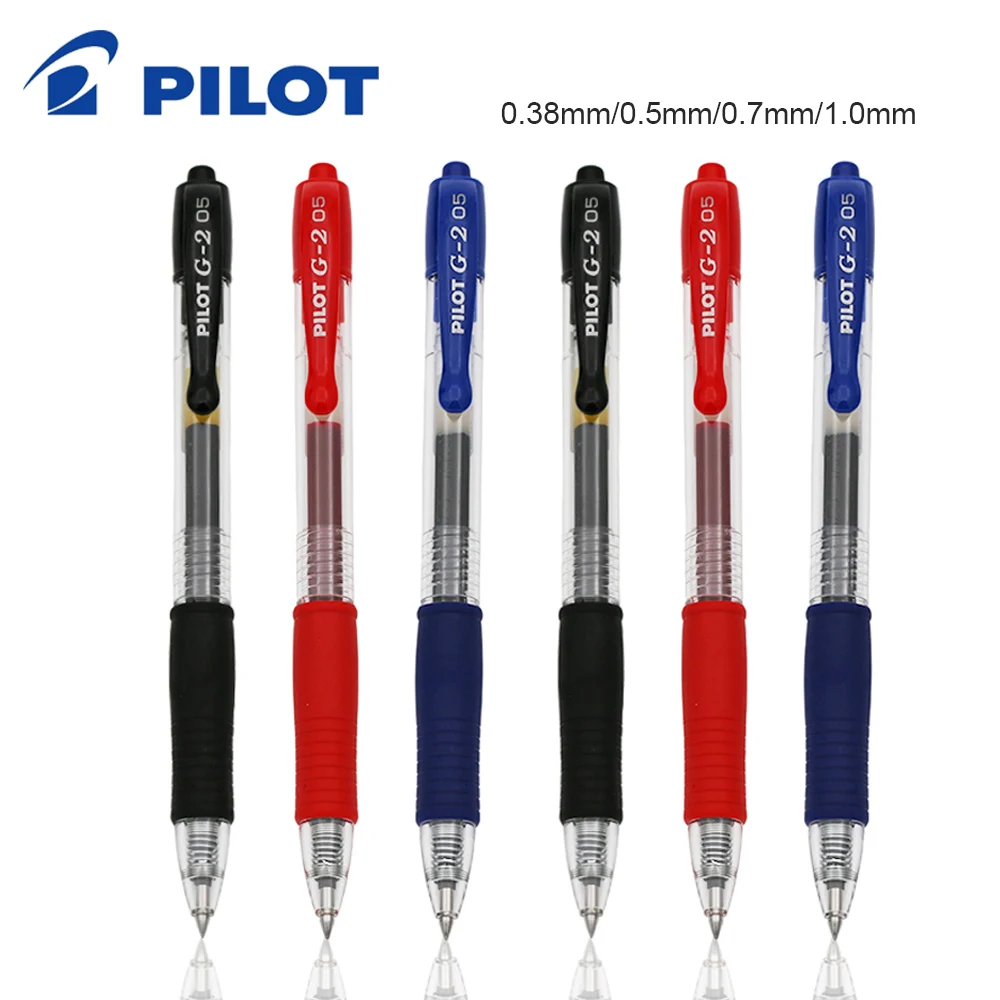 Pilot Pen G2 - 3 Stück Japan Pilot Push-Type Gel