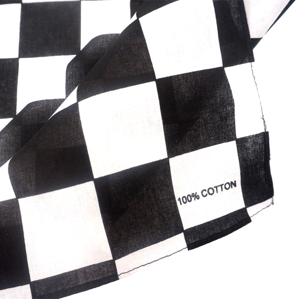 Schachbrett Flagge Bandanas Ba – Bandana Blank White Bewertung und Preis