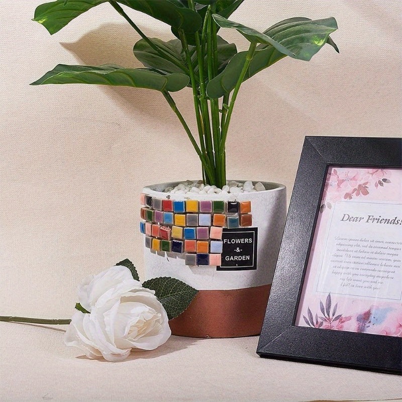 100 g quadratische Keramik-Mos – Ceramic Tile Blank Bewertung und Preis
