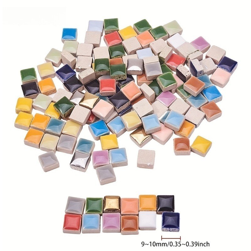 100 g quadratische Keramik-Mos – Ceramic Tile Blank Bewertung und Preis