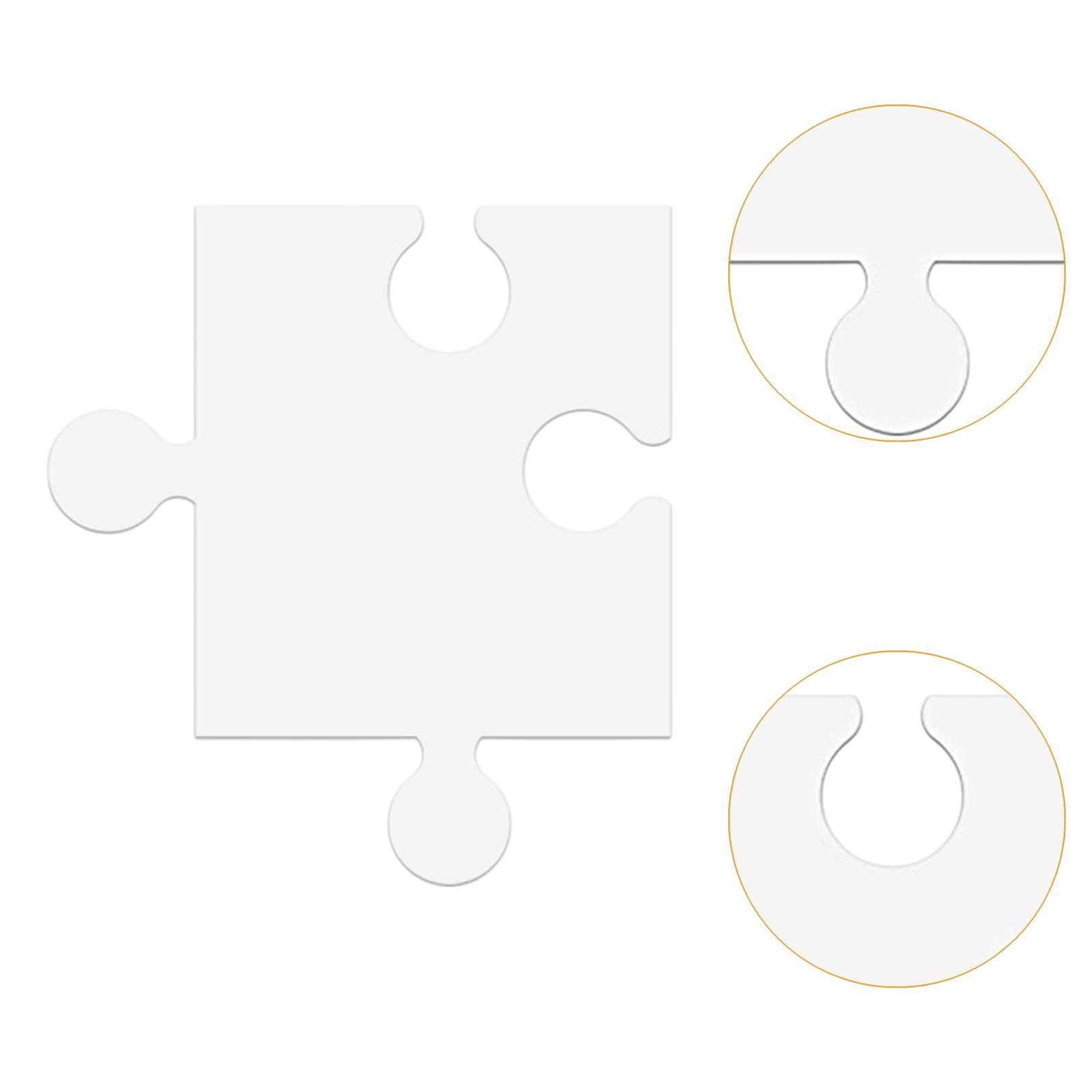 24 Stück Weiße Karton-Leerpuzz – Puzzle Blank White Bewertung und Preis