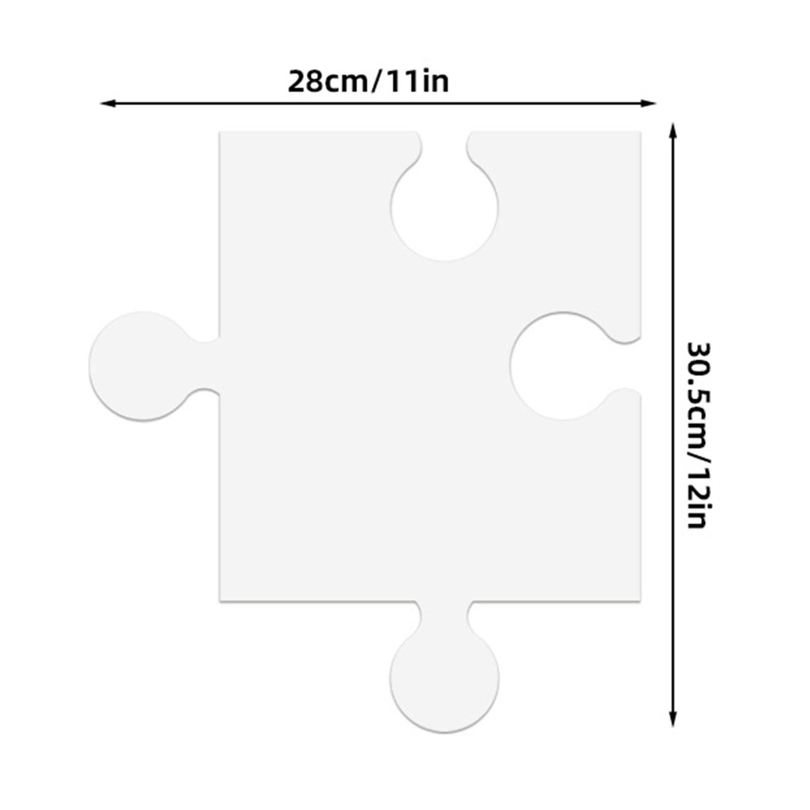 24 Stück Weiße Karton-Leerpuzz – Puzzle Blank White Bewertung und Preis