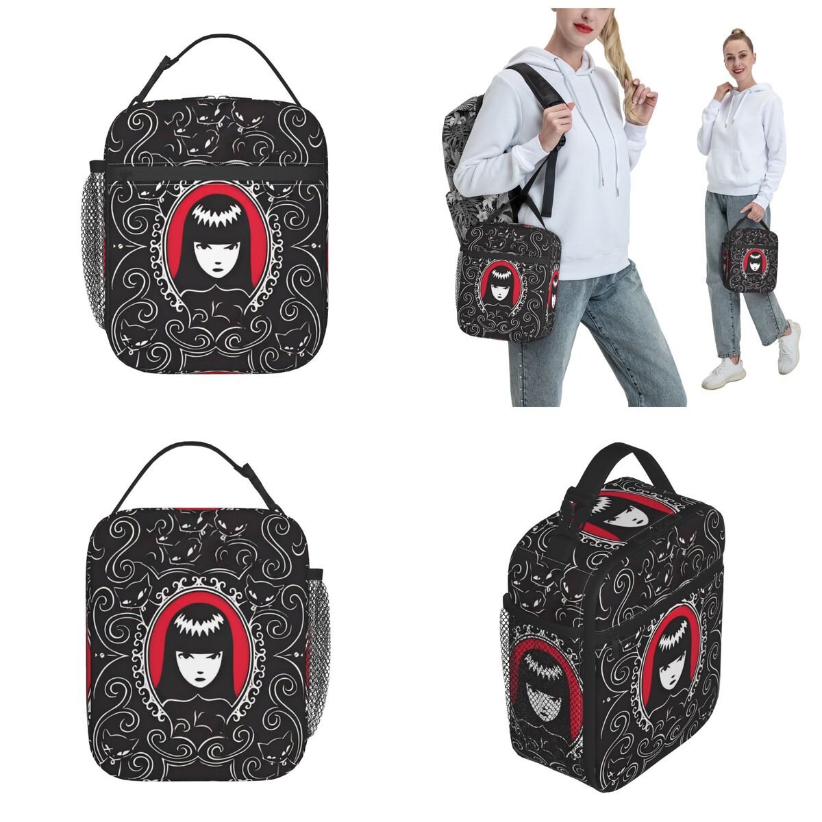 E-Emily The Strange Lustiger D – Tote Bag Sublimation Bewertung und Preis